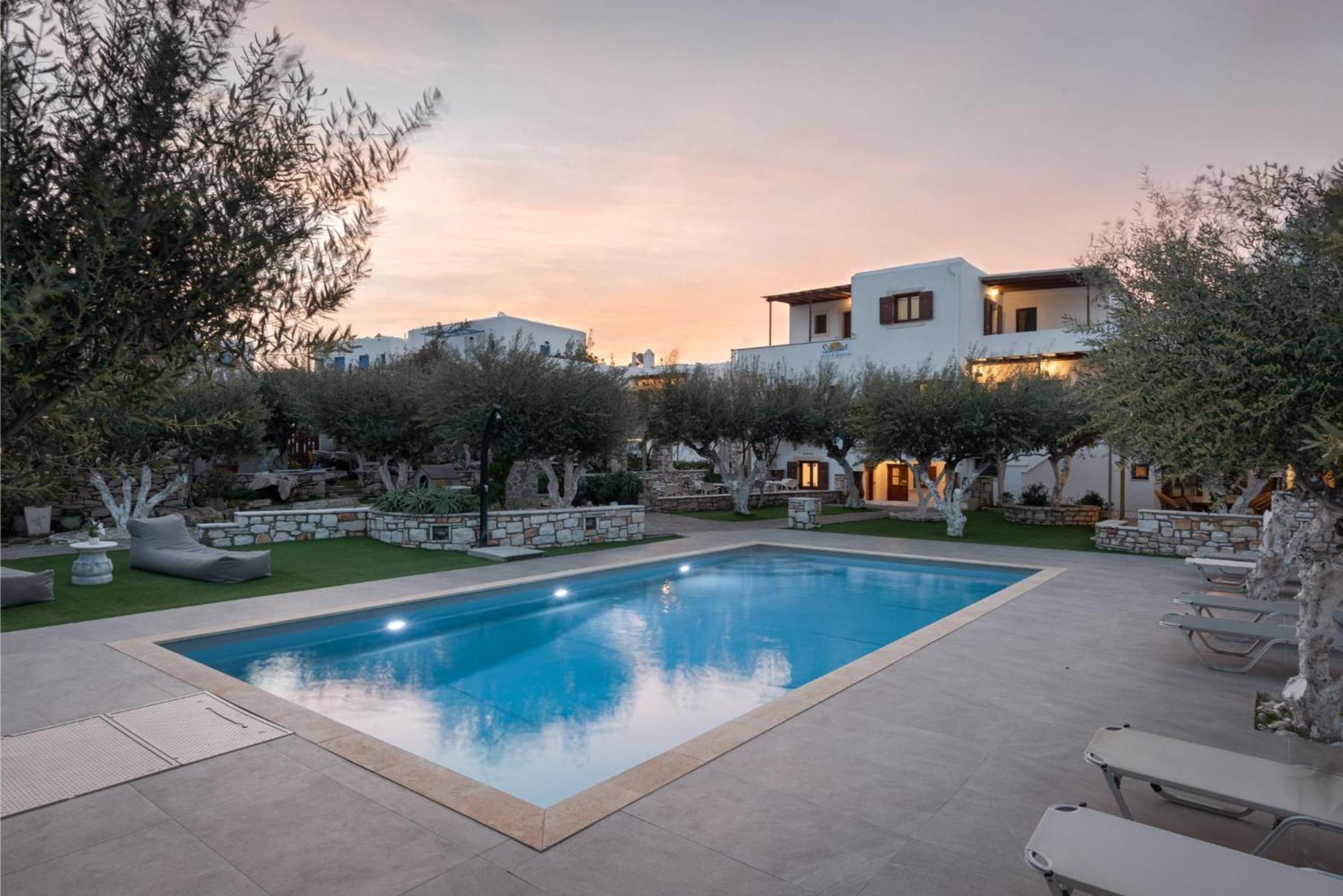 Sunset Paros Naousa Eksteriør billede